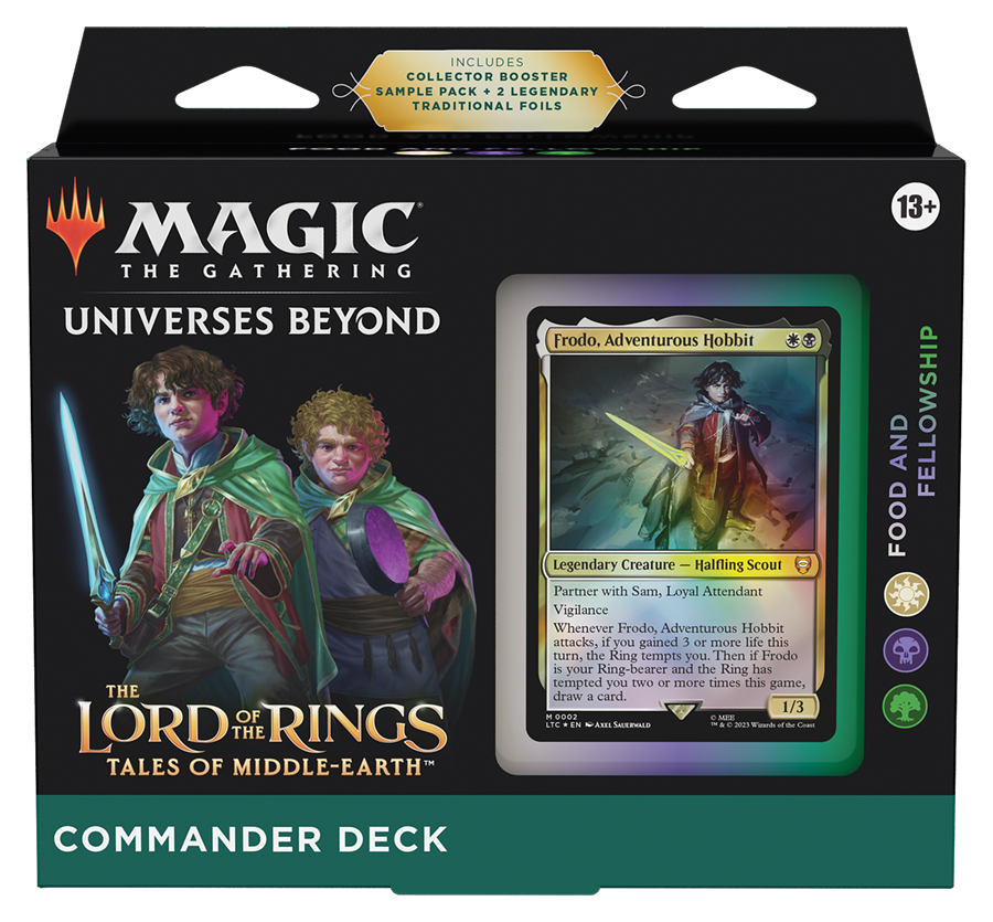 Lord of the Rings Food & Fellowship Commander Deck
