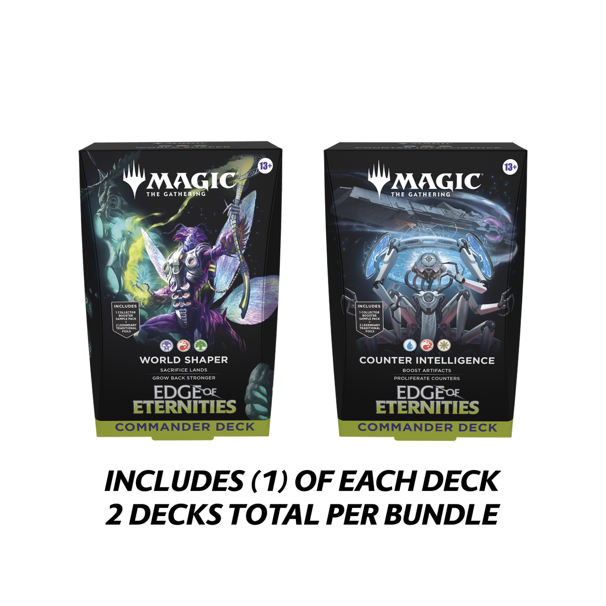 Edge of Eternities Commander Deck Set of 2