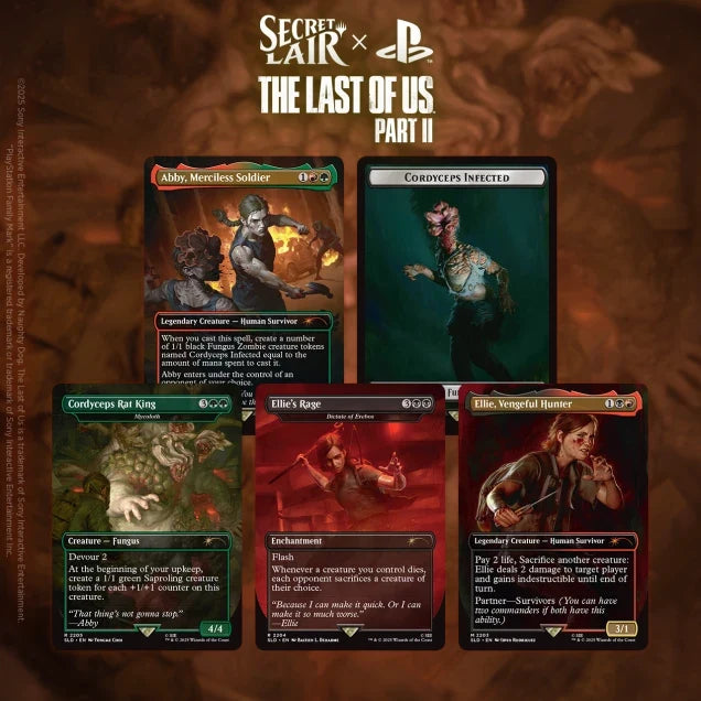 Secret Lair x The Last of Us Part 2 Path of Retribution Non-Foil Edition