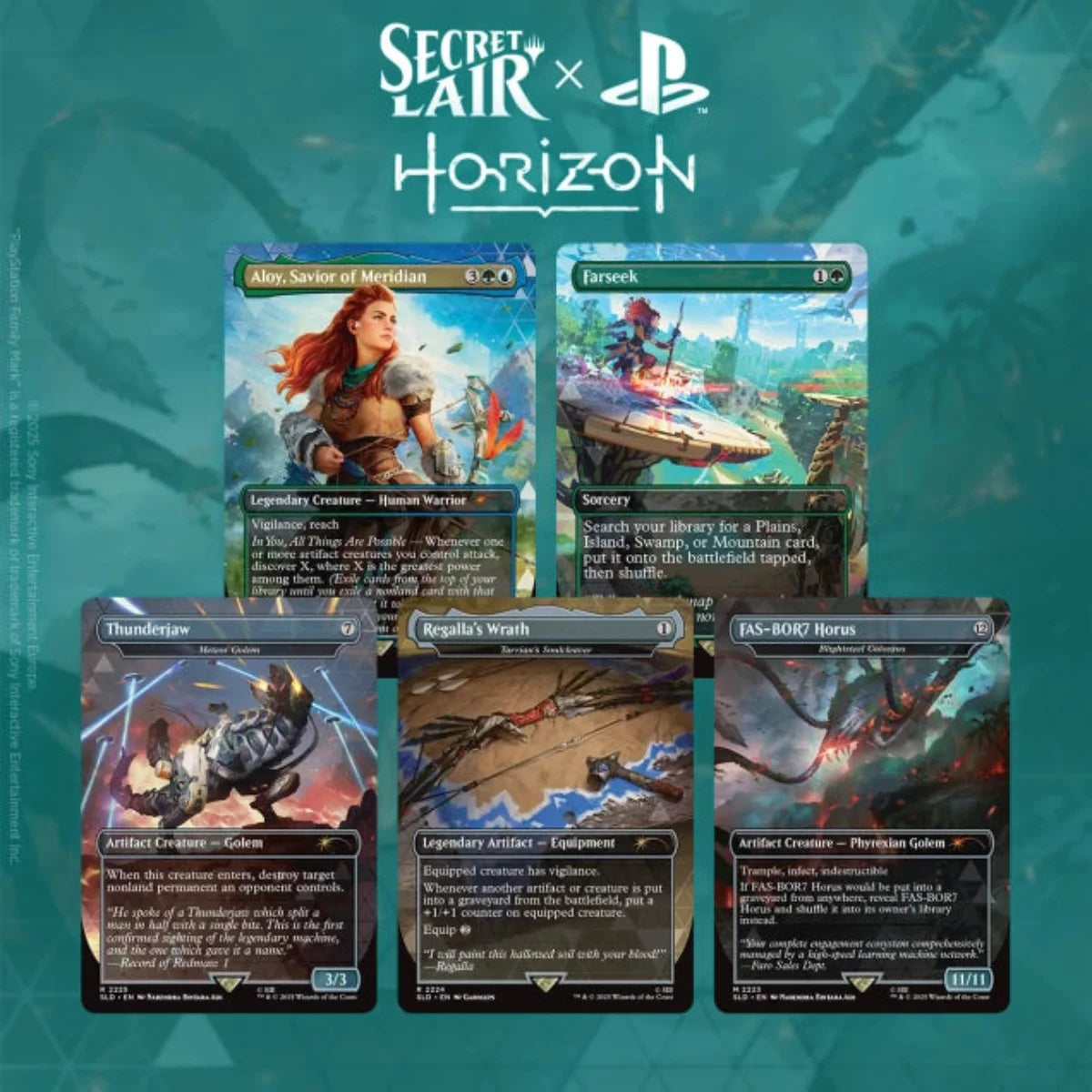Secret Lair x Horizon Zero Dawn Into the Forbidden West Non-Foil Edition