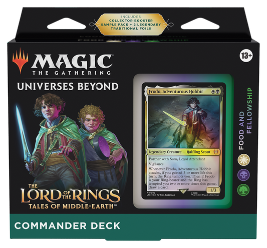 Lord of the Rings Food & Fellowship Commander Deck