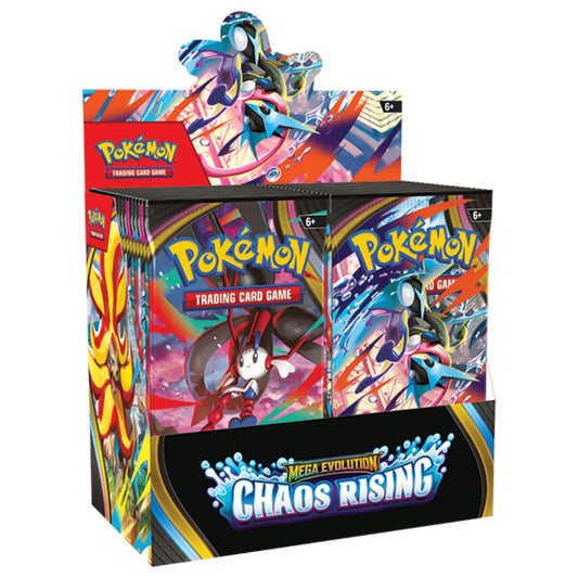 Pokemon Mega Evolution Chaos Rising Booster Box