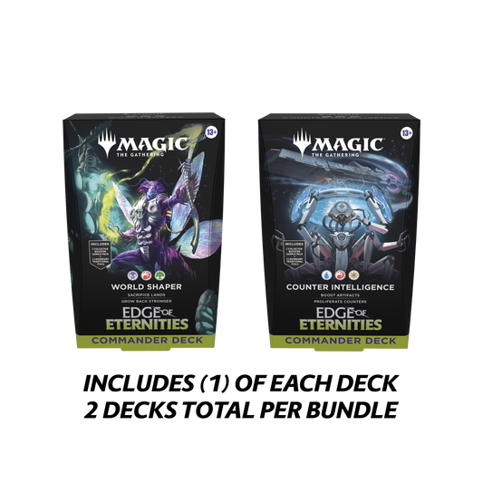 Edge of Eternities Commander Deck Set of 2