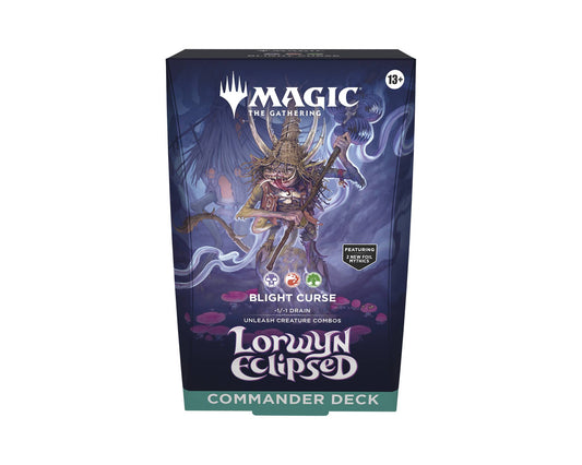 Lorwyn Eclipsed Blight Curse Commander Deck